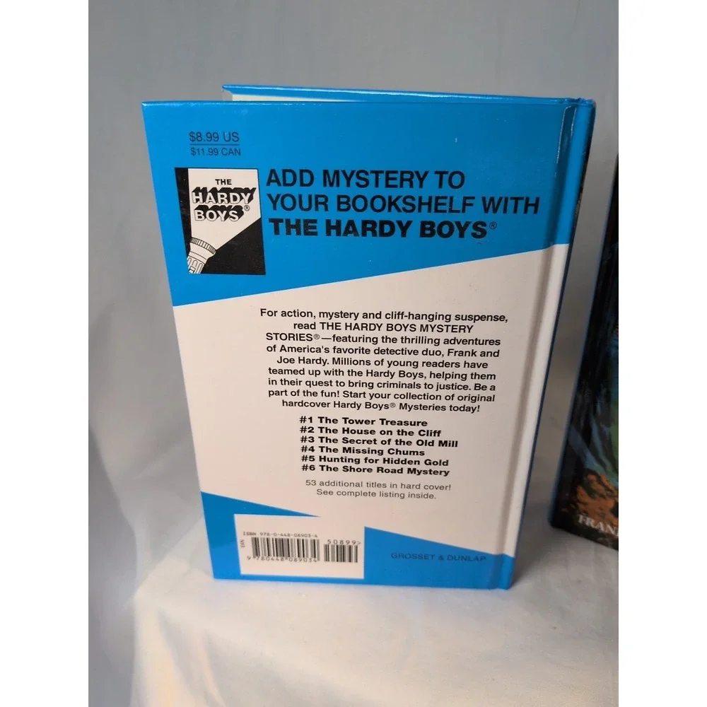 Hardy Boys Hardcover Book Lot 4 Franklin W Dixon Secret Old Mill Shore Road Myst